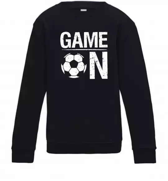 Дитячий світшот Game on Чорний фото