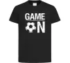 Детская футболка Game on Черный фото