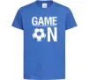 Детская футболка Game on Ярко-синий фото