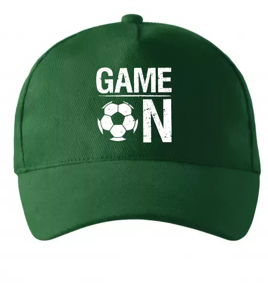 Кепка Game on Темно-зелений фото