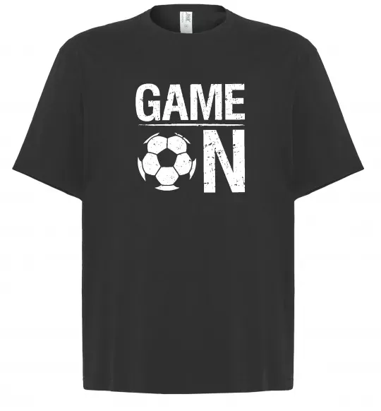 Футболка Оверсайз Game on Чорний фото