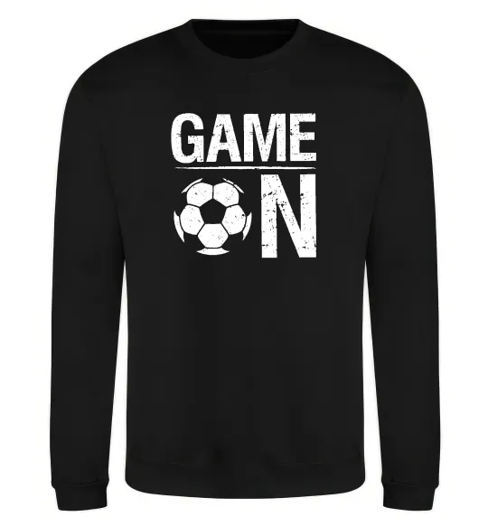 Світшот Game on Чорний фото