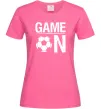 Женская футболка Game on Ярко-розовый фото