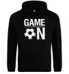 Мужская толстовка (худи) Game on Черный фото
