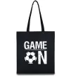 Еко-сумка Game on Чорний фото