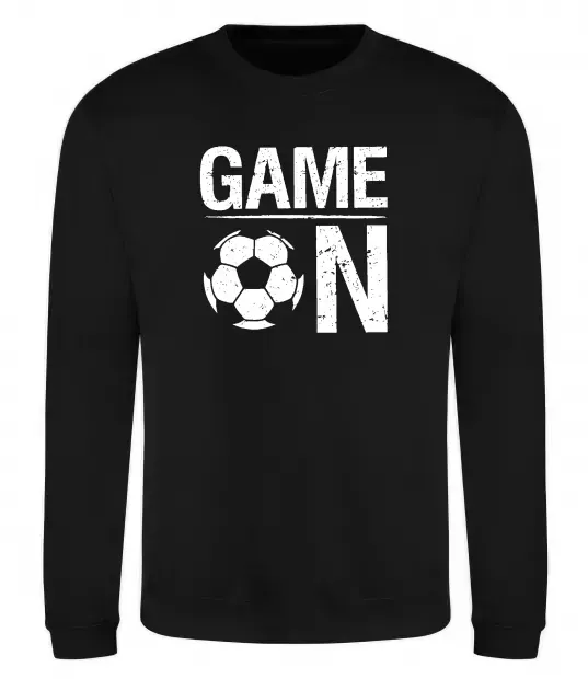 Світшот Game on Чорний фото