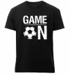 Чоловіча преміум футболка Game on Чорний фото
