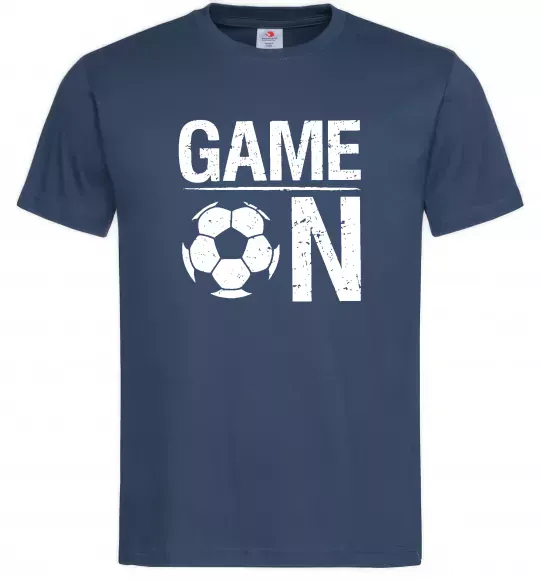 Мужская футболка Game on Темно-синий фото