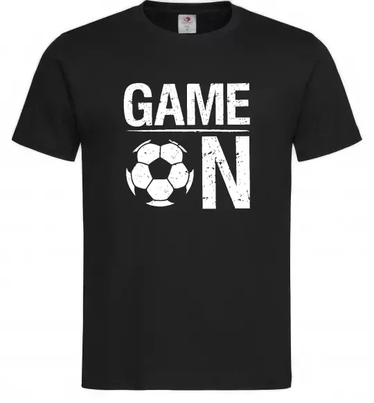 Мужская футболка Game on Черный фото