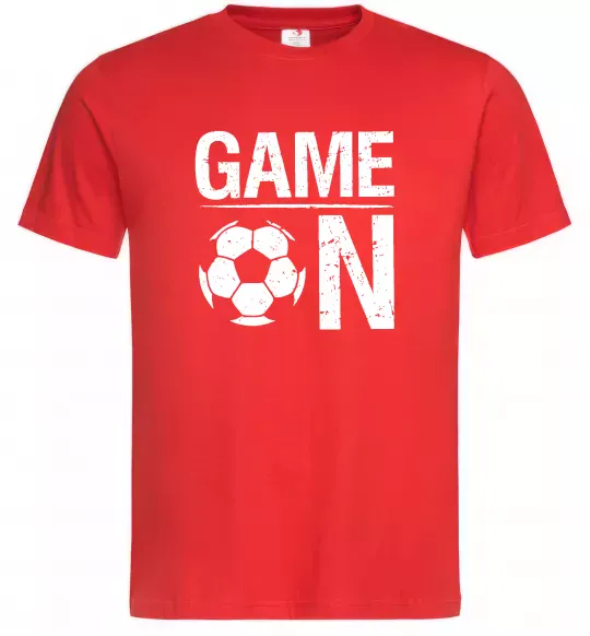 Мужская футболка Game on Красный фото