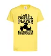 Дитяча футболка Football superpower Лимонний фото