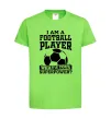 Дитяча футболка Football superpower Лаймовий фото