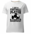 Мужская премиум футболка Football superpower Белый Мужская премиум футболка Football superpower Белый фото