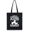 Эко-сумка Football superpower Черный фото