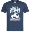 Мужская футболка Football superpower Темно-синий фото