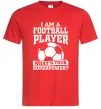 Мужская футболка Football superpower Красный фото