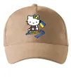 Кепка Hello kitty українка Песочный фото