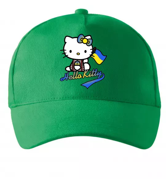 Кепка Hello kitty українка Зелений фото