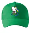 Кепка Hello kitty українка Зелений фото