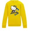 Дитячий світшот Hello kitty українка Сонячно жовтий фото