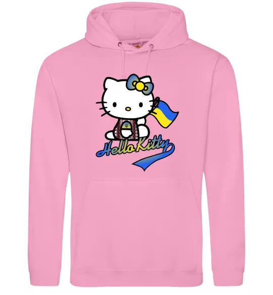Чоловіча толстовка (худі) Hello kitty українка Рожевий фото