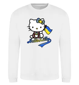 Свитшот Hello kitty українка Белый фото