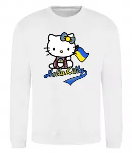Свитшот Hello kitty українка Белый фото