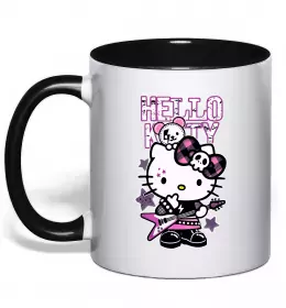 Чашка с цветной ручкой