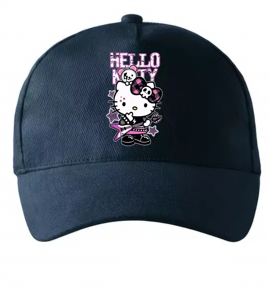 Кепка Rock kitty Темно-синий фото