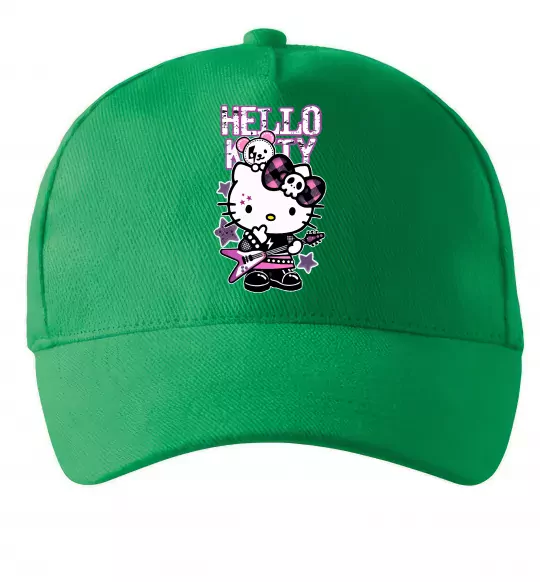 Кепка Rock kitty Зеленый фото