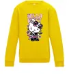 Детский Свитшот Rock kitty Солнечно желтый фото