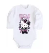 Дитячий бодік Rock kitty Білий фото