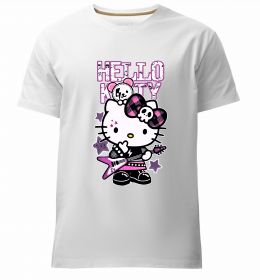 Мужская премиум футболка Rock kitty