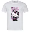Чоловіча футболка Rock kitty Білий фото