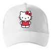 Кепка Hello kitty в повний зріст Белый фото