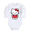 Дитячий бодік Hello kitty в повний зріст Білий фото