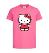 Дитяча футболка Hello kitty в повний зріст Яскраво-рожевий фото