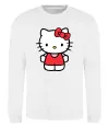 Свитшот Hello kitty в повний зріст Белый фото