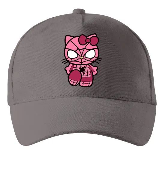Кепка Hello kitty spider Серый фото