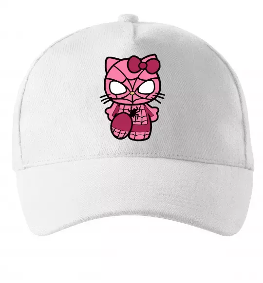 Кепка Hello kitty spider Білий фото