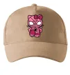Кепка Hello kitty spider Песочный фото