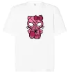 Футболка Оверсайз Hello kitty spider Белый фото