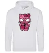 Чоловіча толстовка (худі) Hello kitty spider Сірий меланж фото