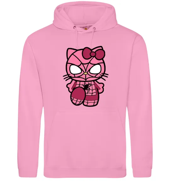 Жіноча толстовка (худі) Hello kitty spider Рожевий фото