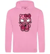 Жіноча толстовка (худі) Hello kitty spider Рожевий фото