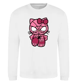Свитшот Hello kitty spider Белый фото