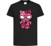 Детская футболка Hello kitty spider Черный фото