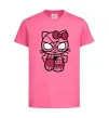 Детская футболка Hello kitty spider Ярко-розовый фото