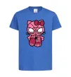 Детская футболка Hello kitty spider Ярко-синий фото