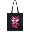 Еко-сумка Hello kitty spider Чорний фото